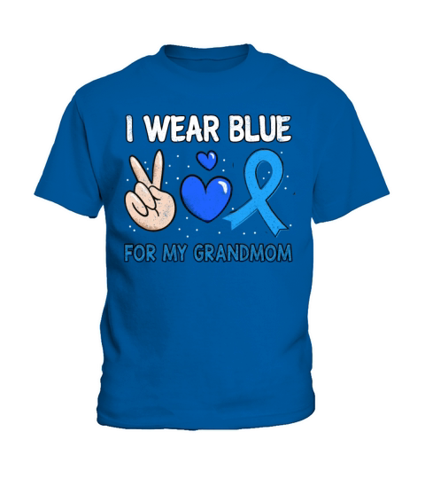 In November Blue For Grandmom Diabetes Awareness Kids T-Shirt