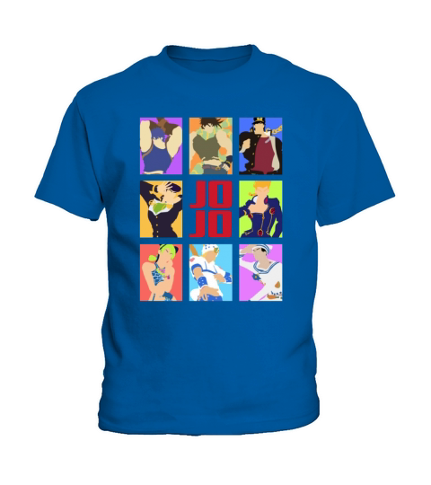 JoJo&#39;s Bizarre Adventure-Heroes-Shirt Kids T-Shirt