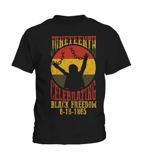Juneteenth Black History Day Pride Gift Kids T-Shirt