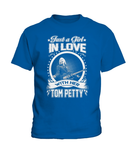 Just a Girl in love with her Tom Petty Kids T-Shirt