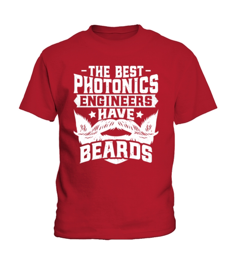 Photonics Engineer - Bearded Photonics Engineering Kids T-Shirt