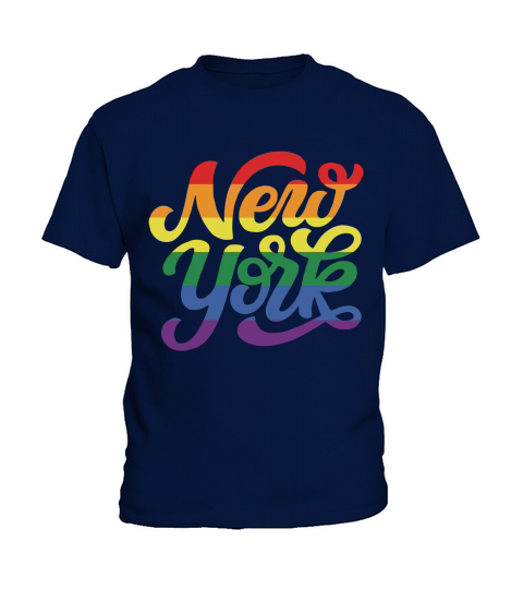 Rainbow New York NYC World Pride LGBT 2019 shirt Kids T-Shirt