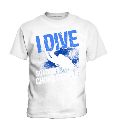 Scuba Diving Gift Underwater Lover Scuba Diver Kids T-Shirt