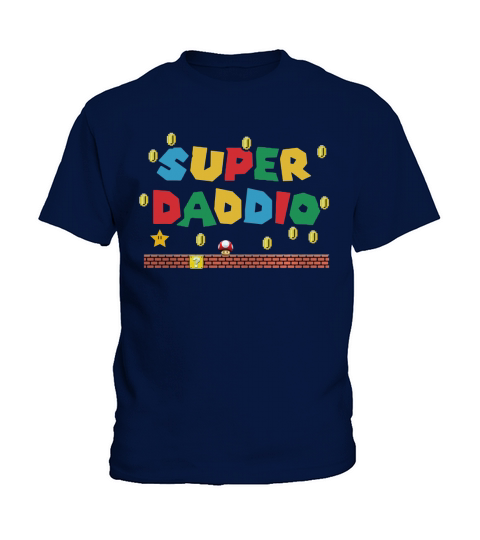 super daddio shirt Kids T-Shirt