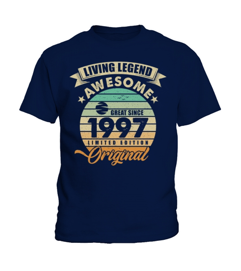 Vintaga 1997 Birthday Kids T-Shirt