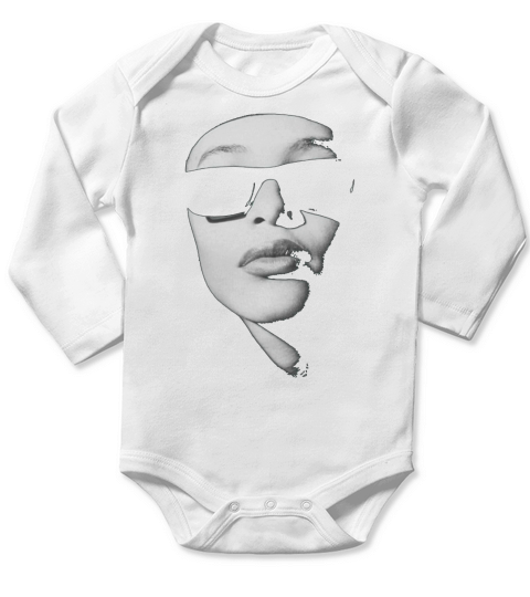 Aaliyah Fans Art TShirt Long Sleeve Baby One-Piece