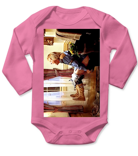 Dumb and Dumber  Toilet Scene Long Sleeve Baby One-Piece
