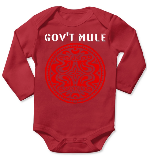Govt Mule Band Tshirt Long Sleeve Baby One-Piece