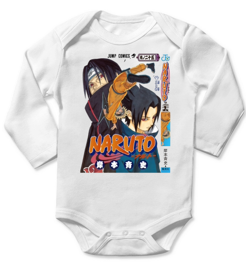 Hemd Naruto Manga Long Sleeve Baby One-Piece
