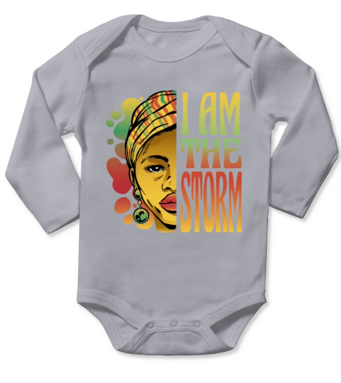 Im the storm Im the storm gift inspiration store Long Sleeve Baby One-Piece