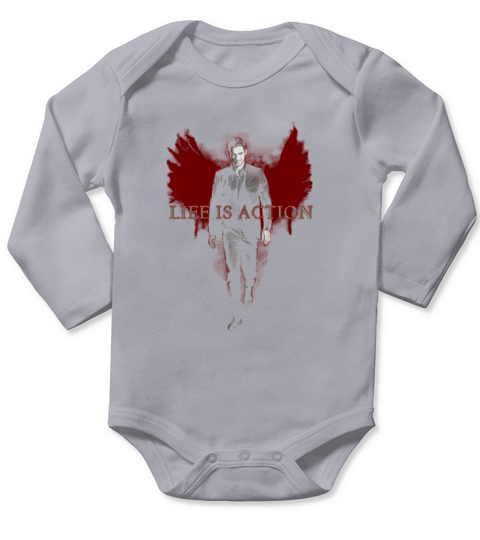 Lucifer Long Sleeve Baby One-Piece