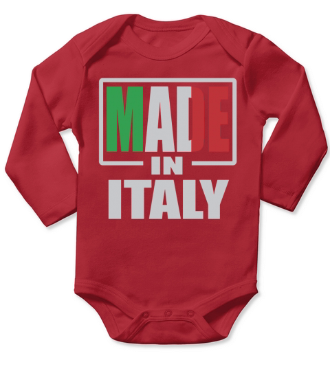 Made in italy Long Sleeve Baby One-Piece
