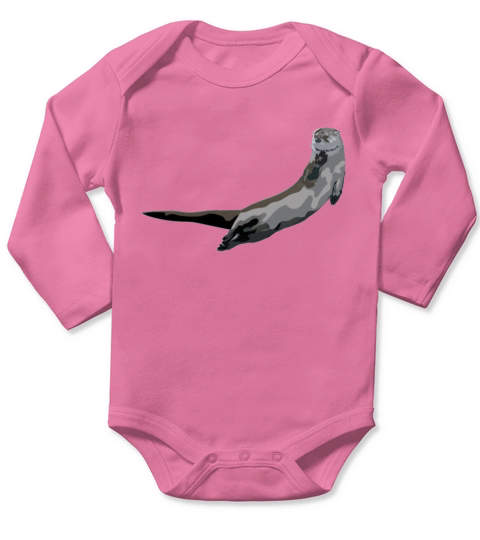 OTTER Long Sleeve Baby One-Piece