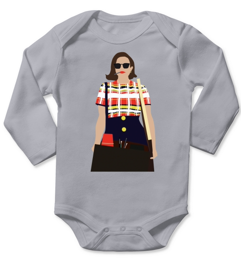 Peggy Olson Mad Men shirt Long Sleeve Baby One-Piece