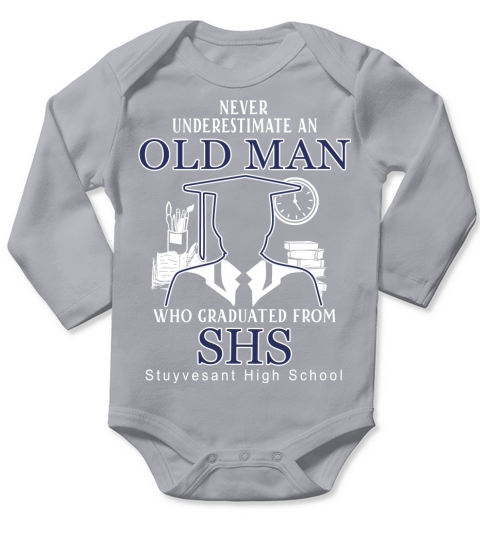 Stuyvesant High School Long Sleeve Baby One-Piece