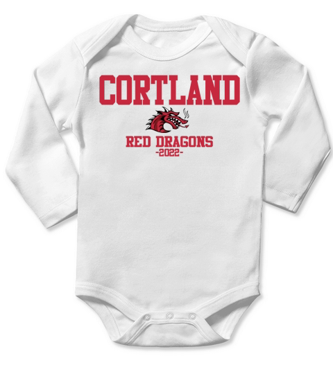 SUNY Cortland Class of 2022 Long Sleeve Baby One-Piece