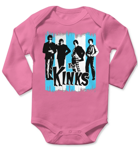 The Kinks 1 Long Sleeve Baby One-Piece