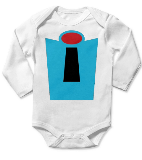 VINTAGE MR INCREDIBLE Long Sleeve Baby One-Piece
