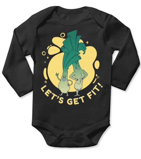 Workout T-shirt Long Sleeve Baby One-Piece