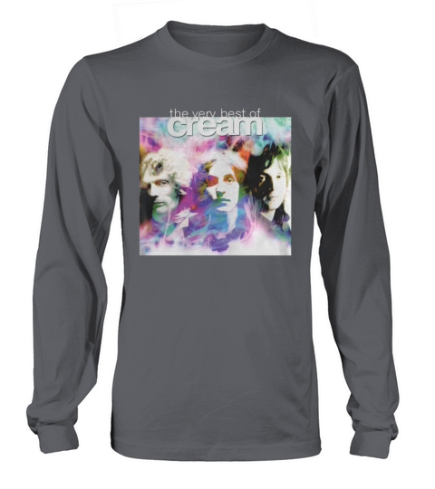 Cream Band Tshirt Long sleeved Unisex