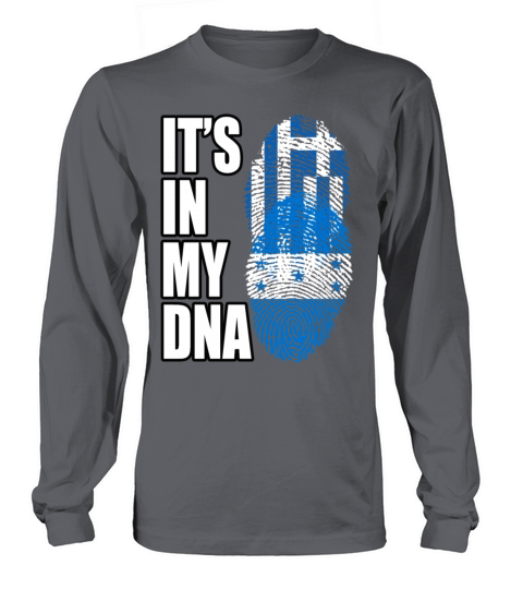 Greek And Honduran Mix Heritage DNA Flag Long sleeved Unisex