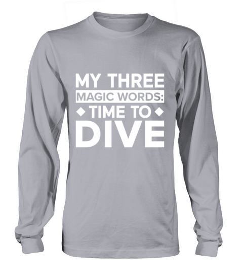 Scuba Diving Gift Underwater Lover Scuba Diver Long sleeved Unisex
