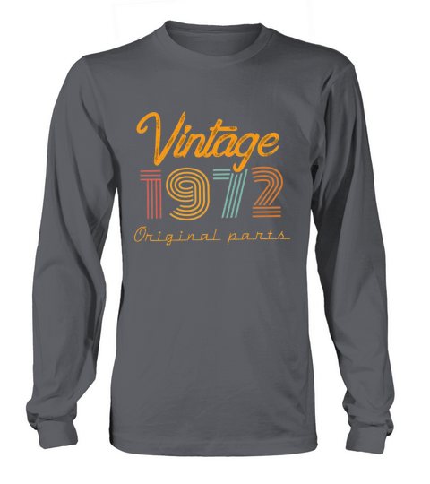 Vintage 1972 Long sleeved Unisex