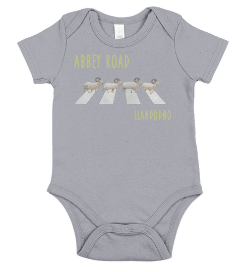 Abbey road Llandudno goats shirt Short Sleeve Baby One-Piece