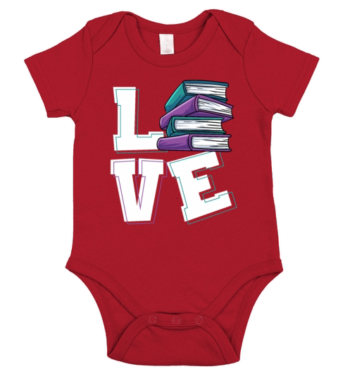 Bookworm Book Love Gift Short Sleeve Baby One-Piece