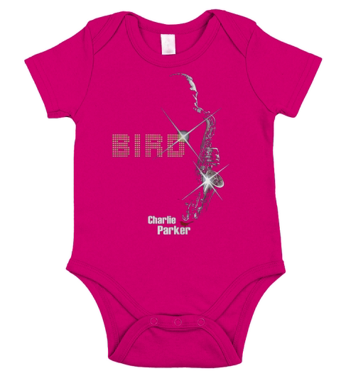 Charlie Parker - Bird Tshirt Short Sleeve Baby One-Piece