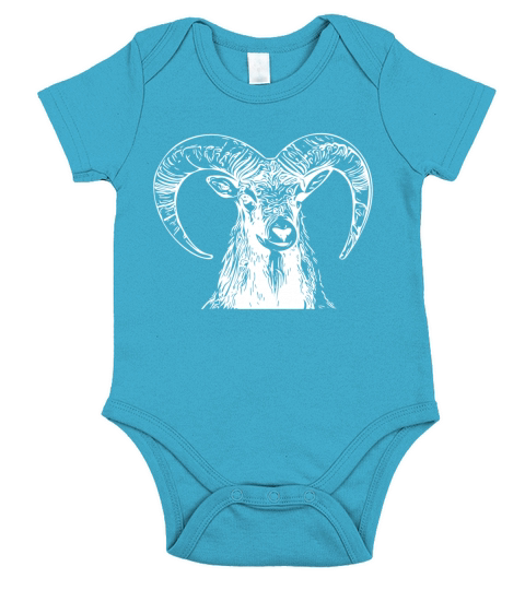 Elegant Vintage Capricorn Short Sleeve Baby One-Piece