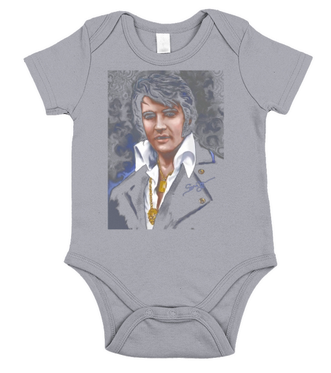 Elvis Presley Shirt Short Sleeve Baby One-Piece