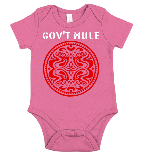 Govt Mule Band Tshirt Short Sleeve Baby One-Piece
