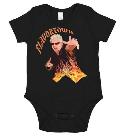 GUY FIERI FLAVORTOWN Short Sleeve Baby One-Piece