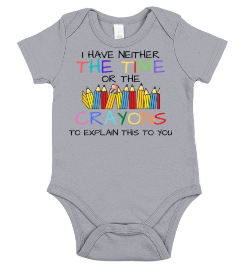 I dont have the time or the pencils to explain th Short Sleeve Baby One-Piece
