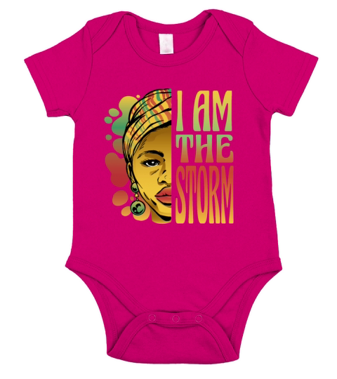 Im the storm Im the storm gift inspiration store Short Sleeve Baby One-Piece
