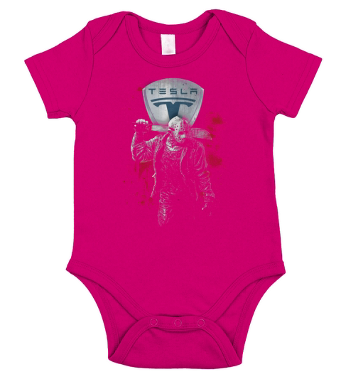 JASON TESLA Short Sleeve Baby One-Piece