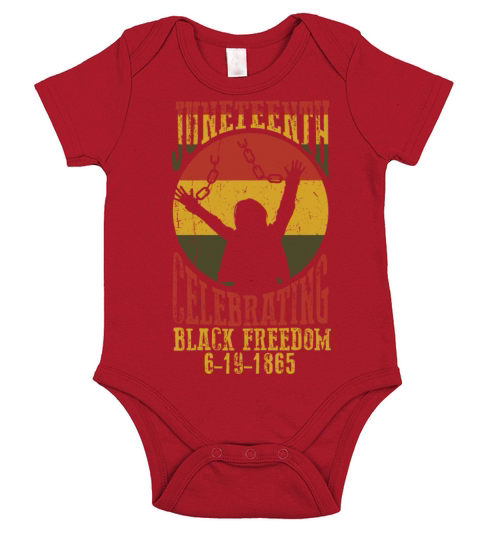 Juneteenth Black History Day Pride Gift Short Sleeve Baby One-Piece