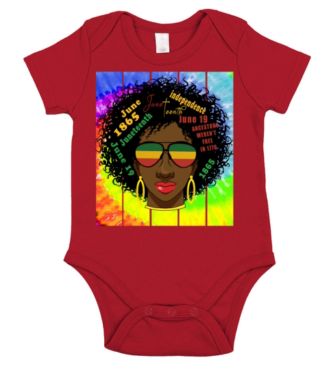 Juneteenth June 19 1865 Black History Month Short Sleeve Baby One-Piece