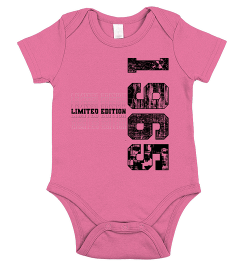 Limited Edition 1965 Vintage 1965 Birthday Gift Short Sleeve Baby One-Piece