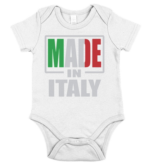 Made in italy Short Sleeve Baby One-Piece