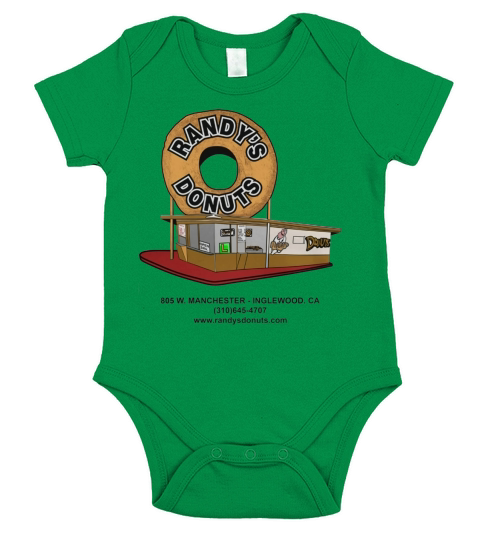 Randy s Donuts Short Sleeve Baby One-Piece