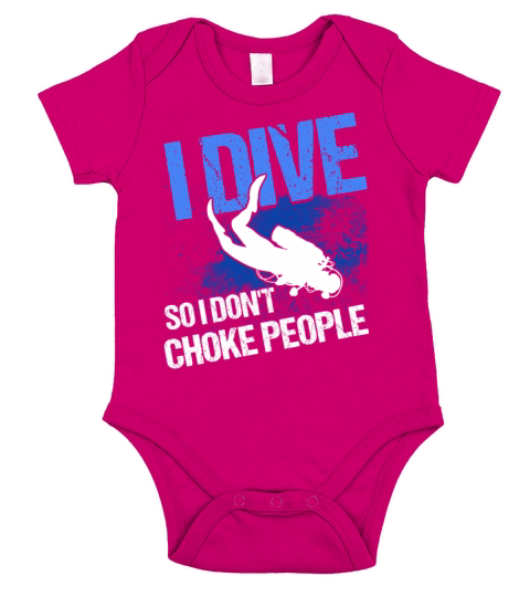 Scuba Diving Gift Underwater Lover Scuba Diver Short Sleeve Baby One-Piece