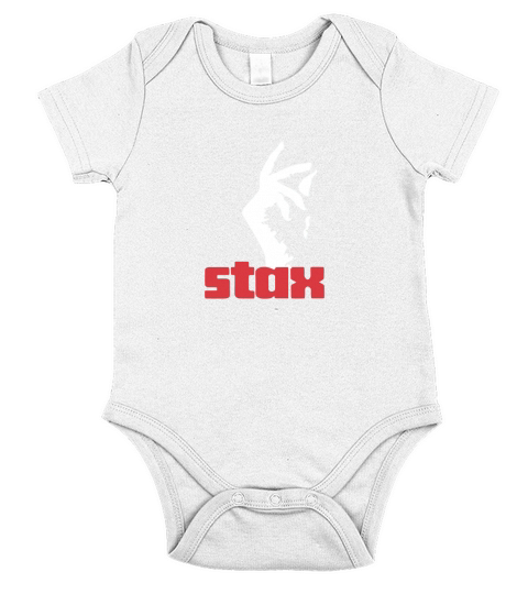 STAX Records - T Shirt Short Sleeve Baby One-Piece