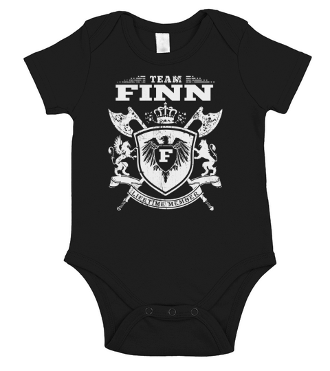 Team Finn T-Lifetime Member: Tshirts For Team Finn, Finn Family, Finn Company Short Sleeve Baby One-Piece