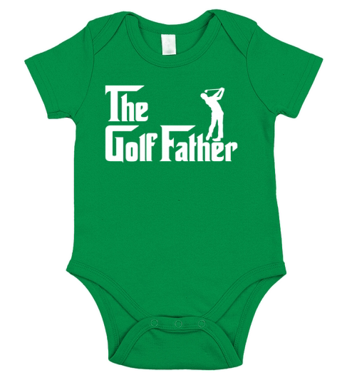 The golf father T-Shirt Short Sleeve Baby One-Piece