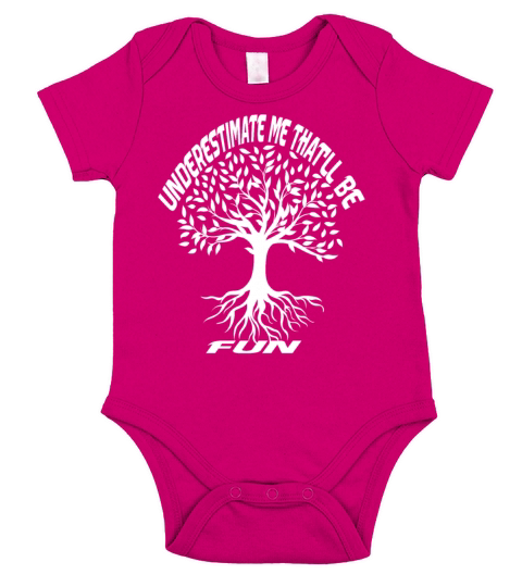 Underestimate Me Thatll Be Fun Womens Funny Short Sleeve Baby One-Piece