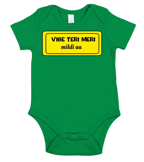 VIBE TERI MERI MILDI AA Short Sleeve Baby One-Piece