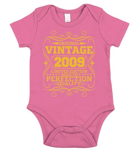 Vintage 2009 Original Limited Edition Short Sleeve Baby One-Piece