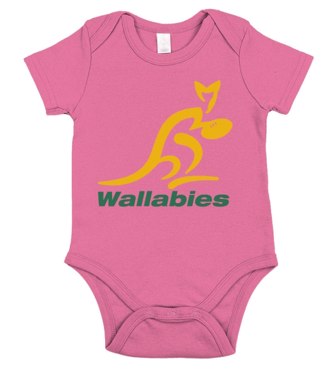 Wallabies Rugby Short Sleeve Baby One-Piece